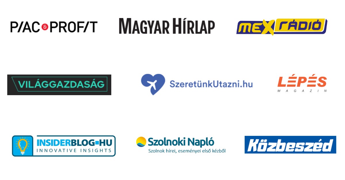 Médiamegjelenések logók